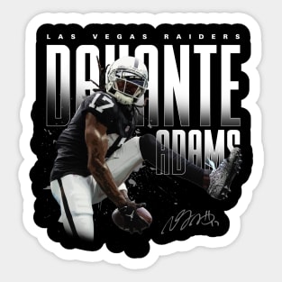 Davante Adams Between The Legs Dunk Celly Sticker